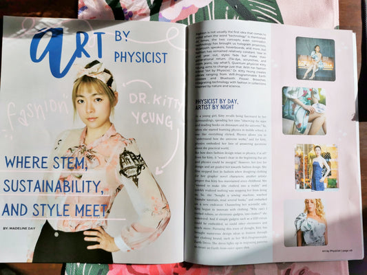 Art by Physicist featured in Reinvented Magazine