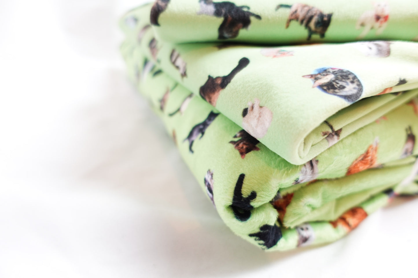 Meow fabrics, napkins and table runner