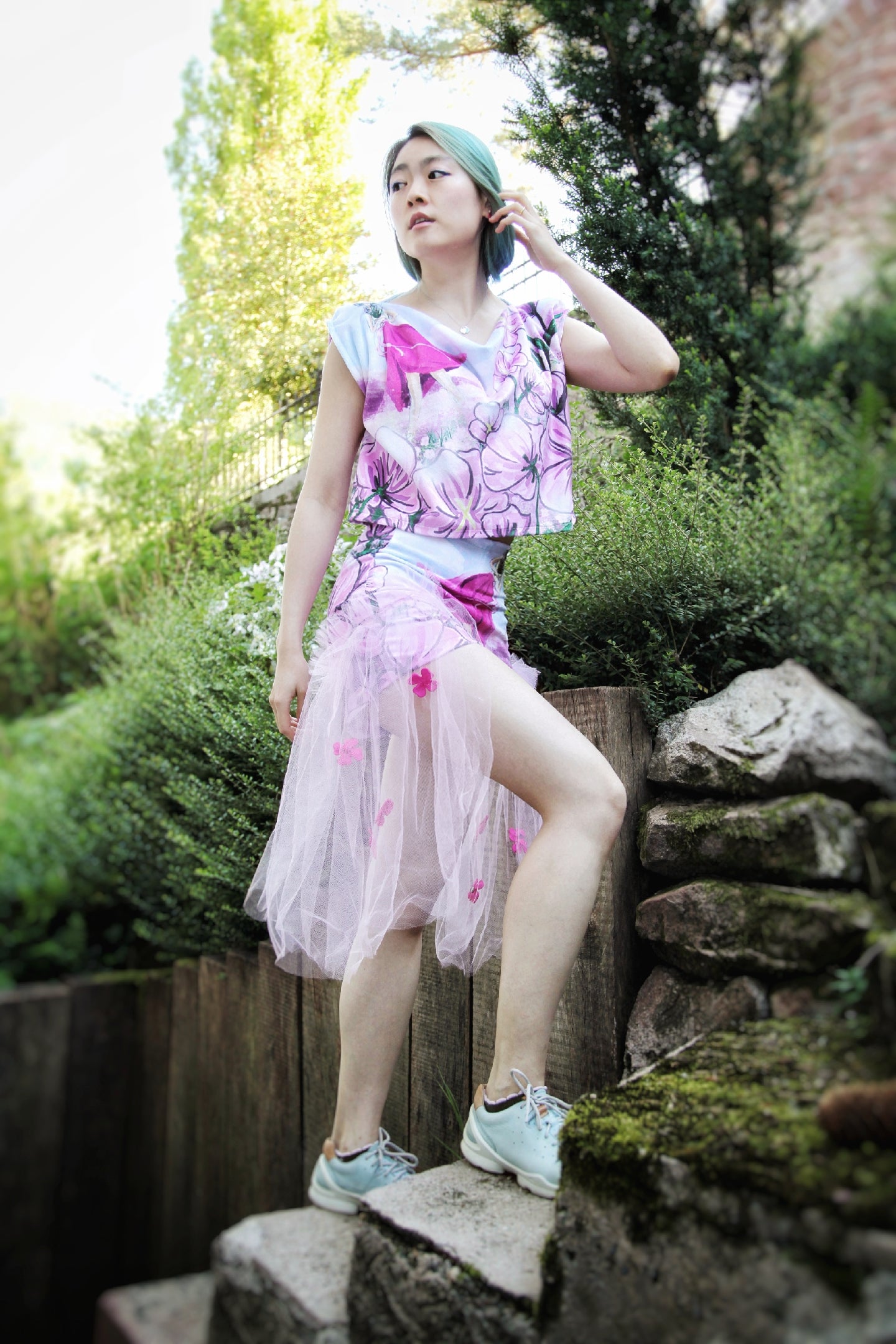 Flowers top (made to measure)