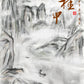 Guilin Chinese painting scarf