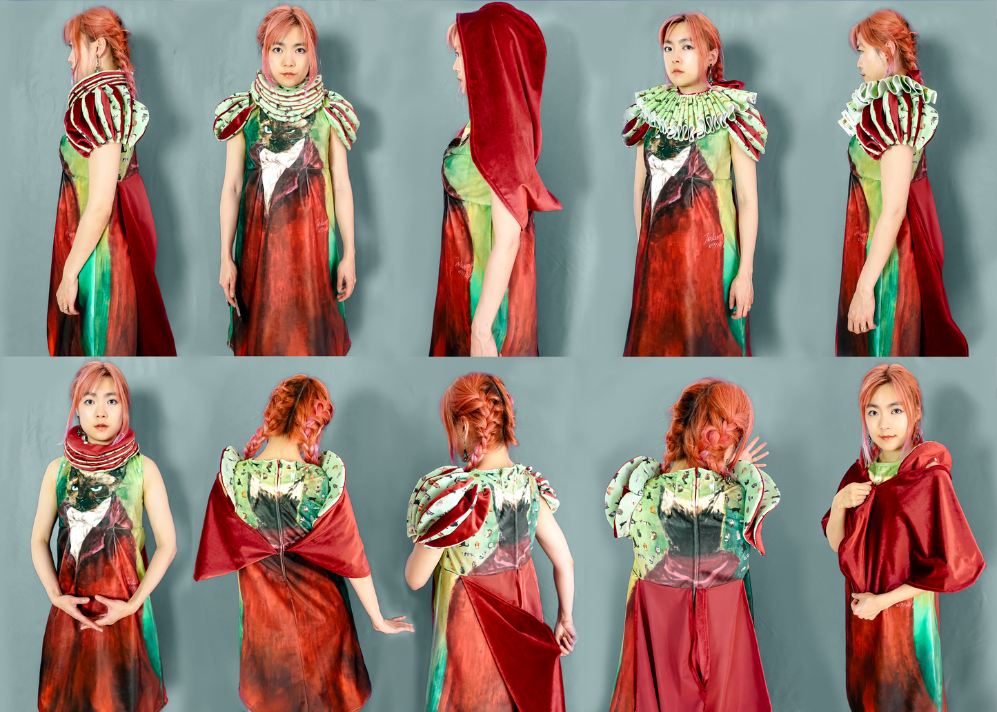 Meow dress with your cats