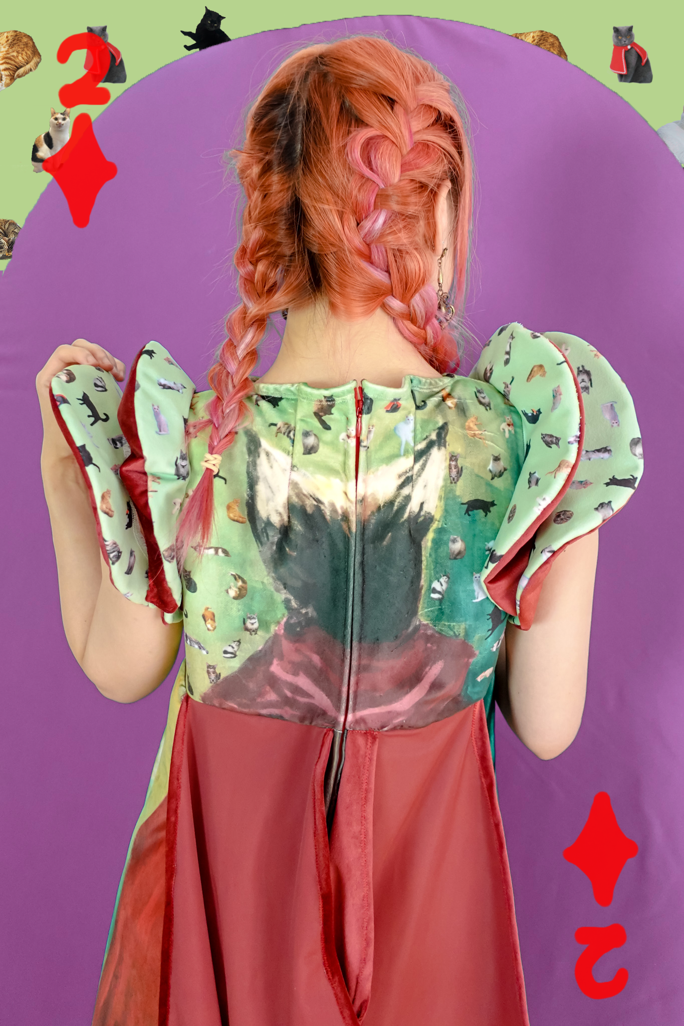 Meow dress with your cats