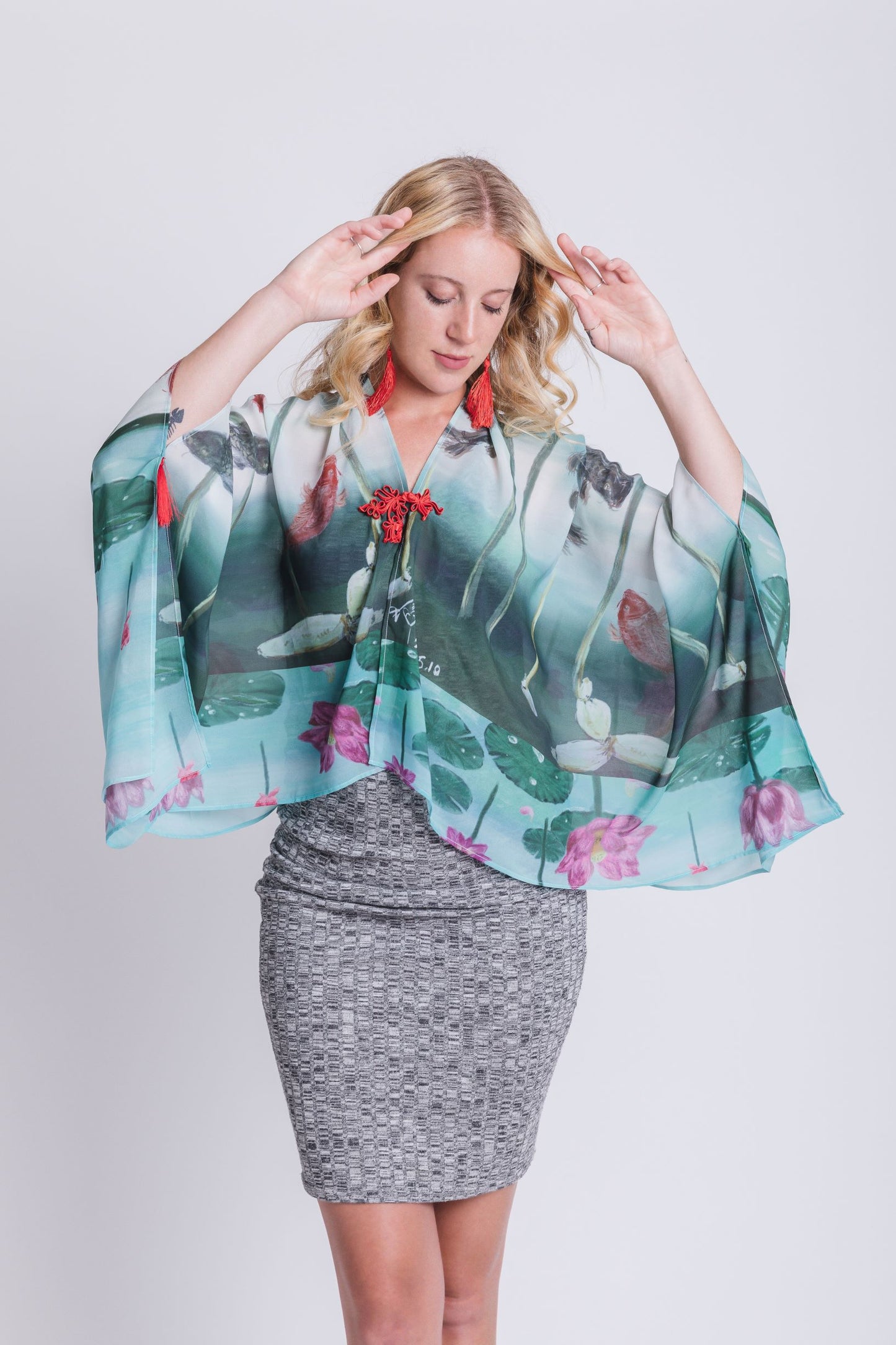 Lotus shawl (one size)