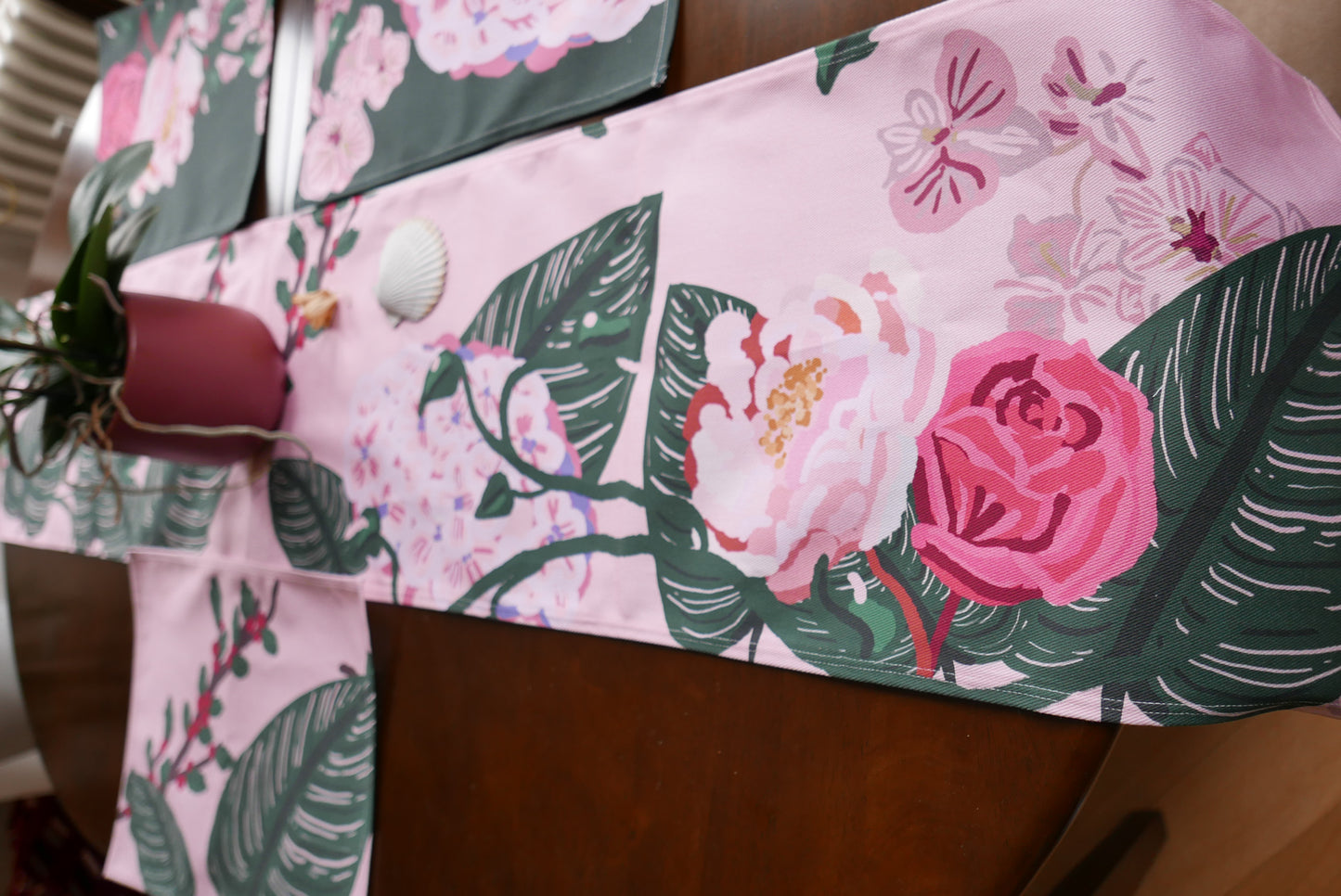 Perennials table runners and placemats