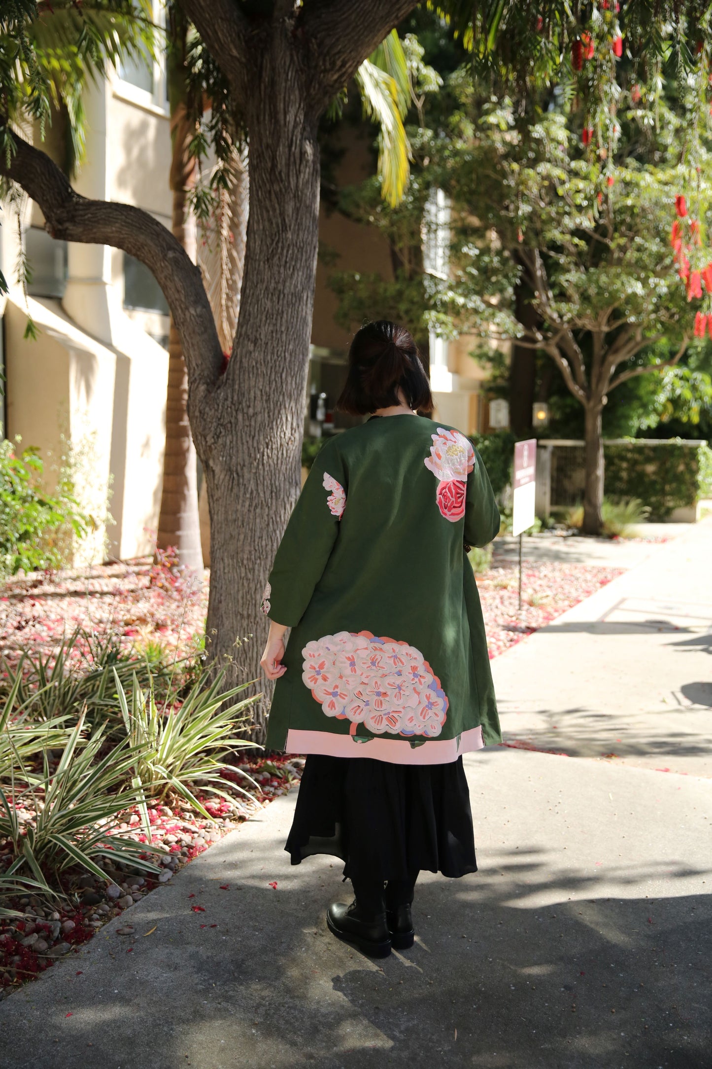 Perennials heated reversible coat (made to measure)