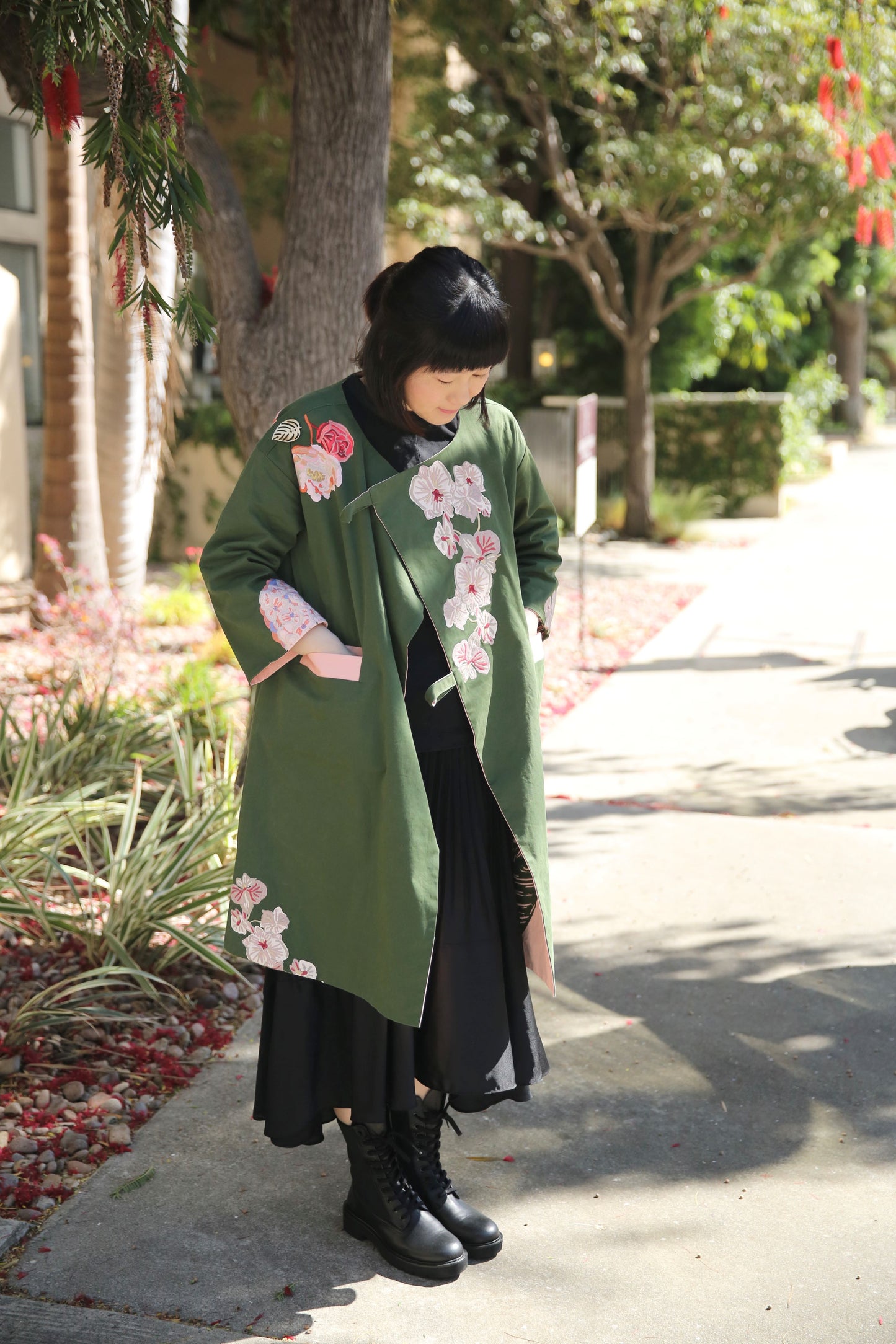 Perennials heated reversible coat (made to measure)