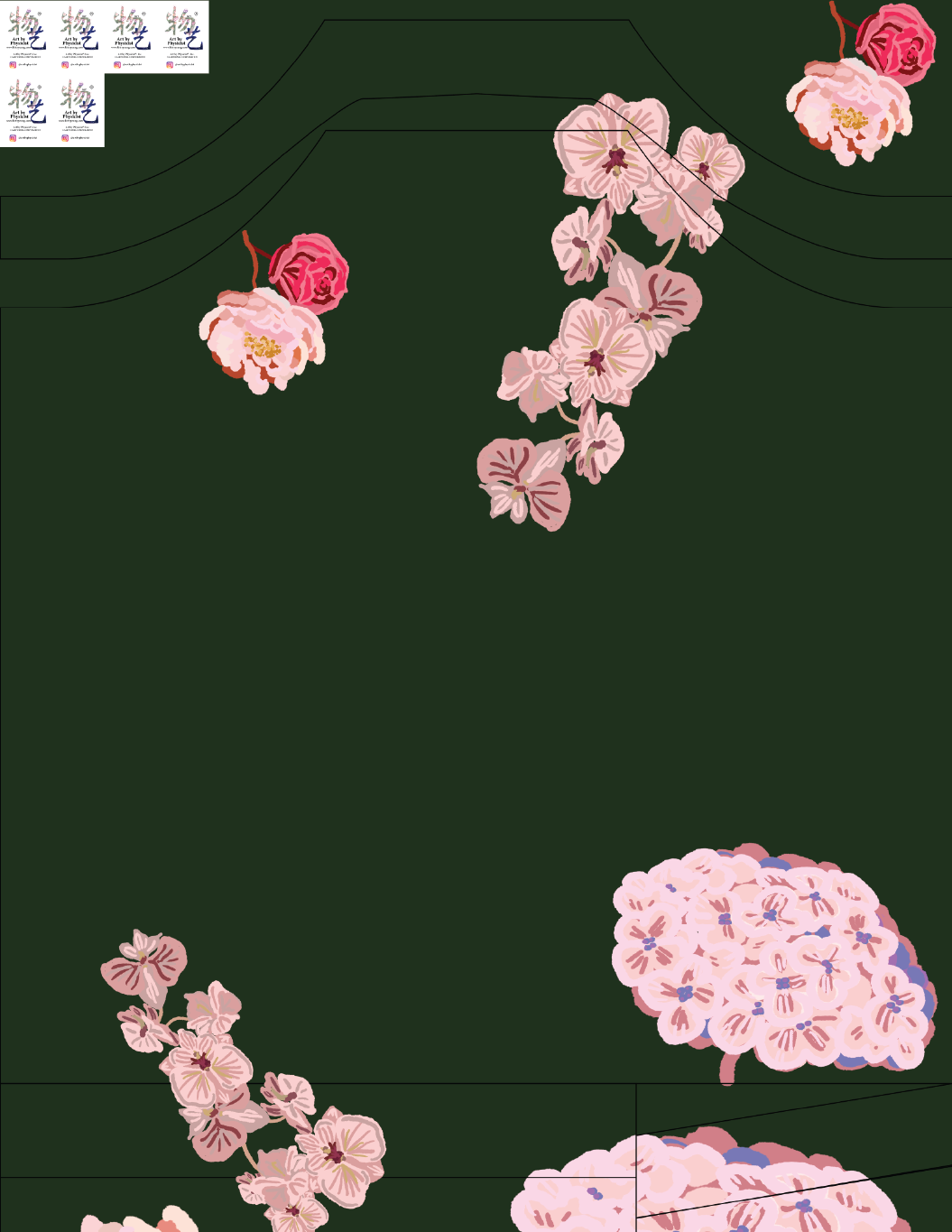 Perennials apron DIY patterns (+ free gifts)
