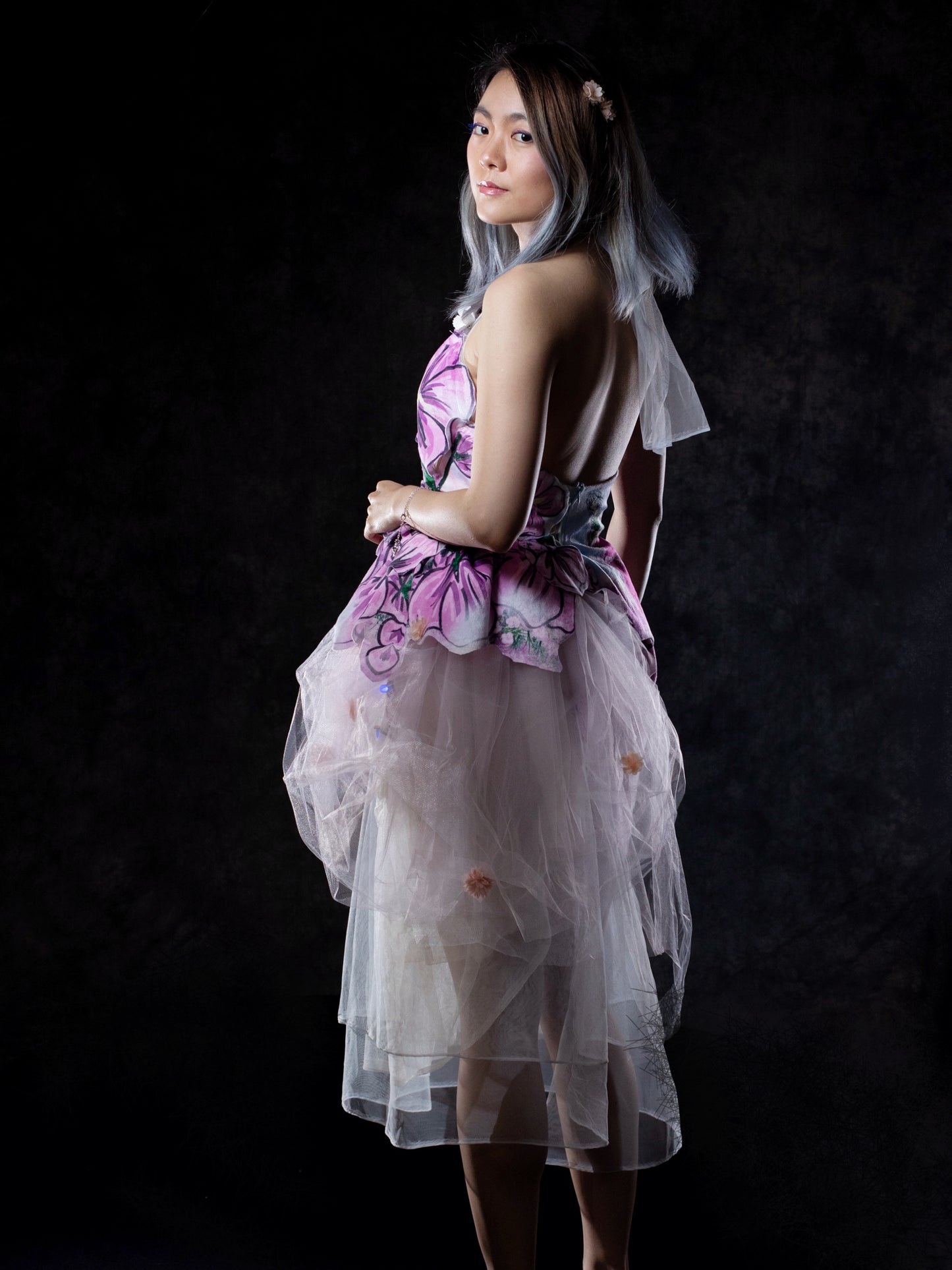 Flowers Heart-Rate Monitoring dress (fabrics and tutorials)